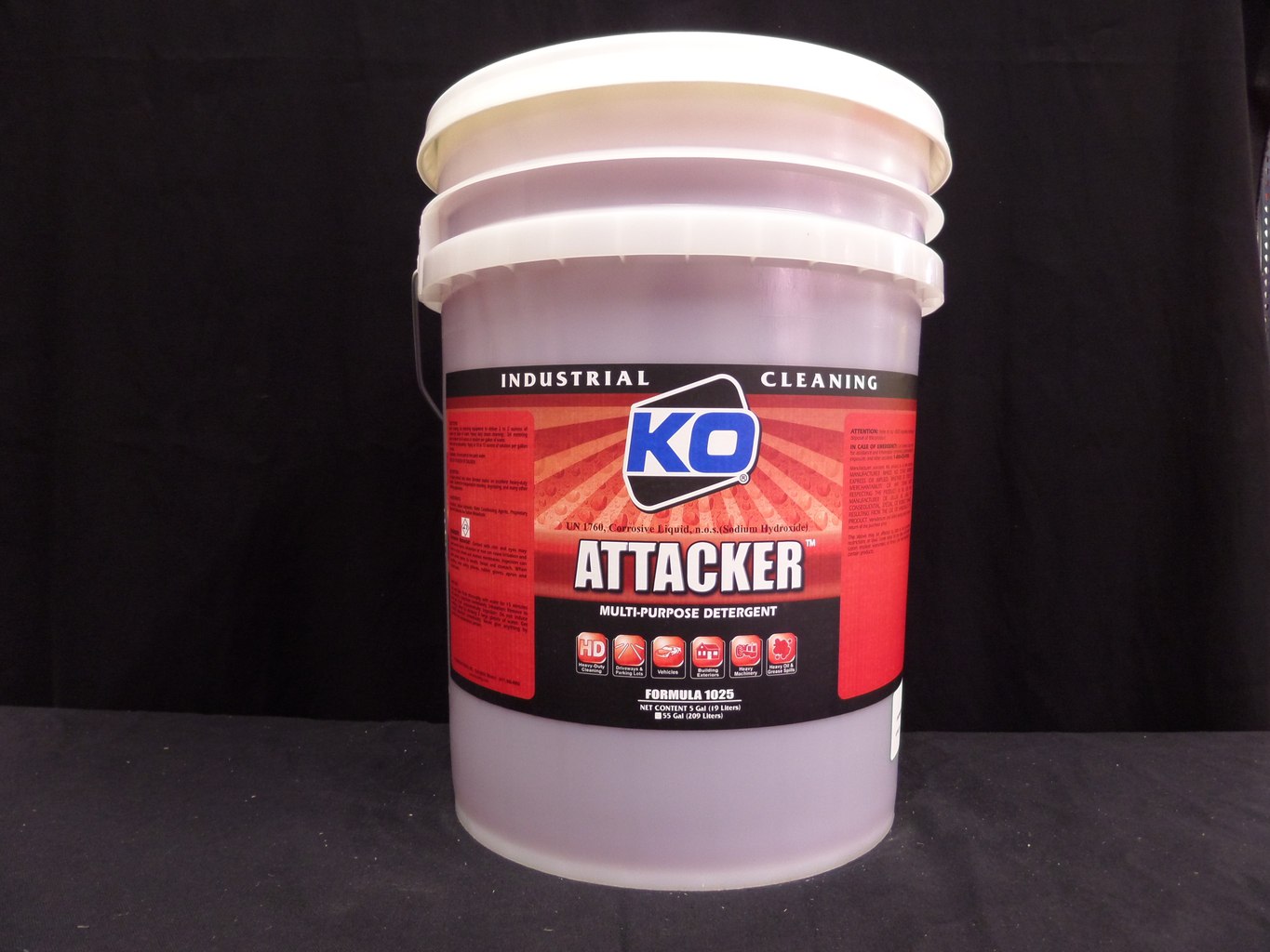 Attacker Industrial car wash chemical